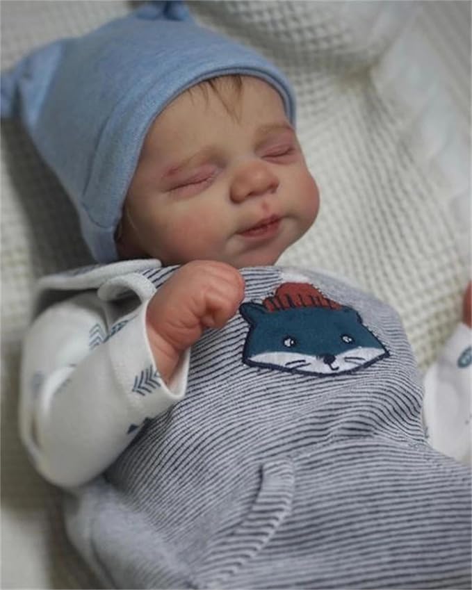 Anano Real Life Baby Dolls Silicone Realistic Babies Baby Doll Realistic Newborn Babys Dolls for 2+ Year Old Kids Silicone Reborn Babys Doll Bebes Reborn Reborns Babies