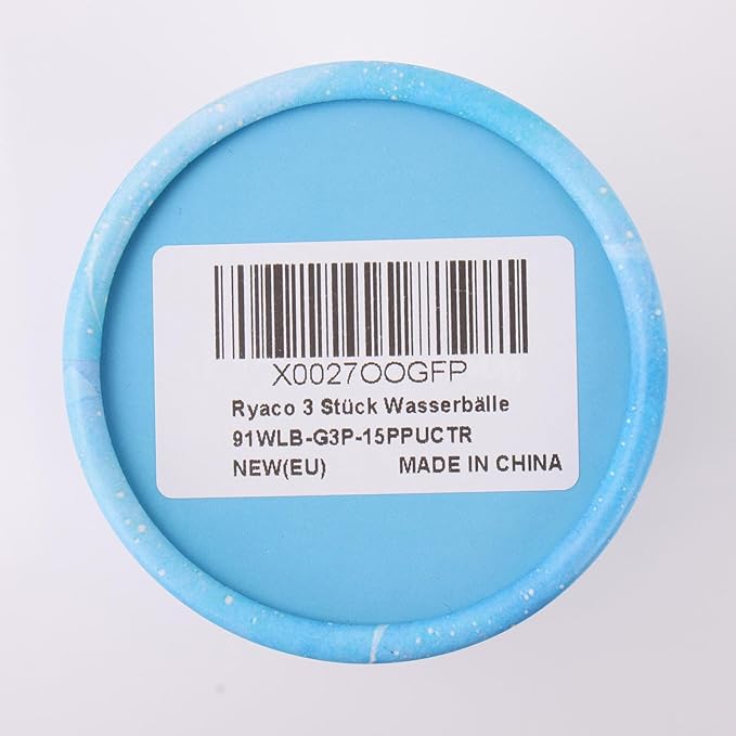 RYACO Leap Ball Water Skipping Pool Balls - 3 Pack Bouncing Beach for All Ages - Extreme Bathing Fun with Your Friends & Family at The Beach, Pool, River or Lake