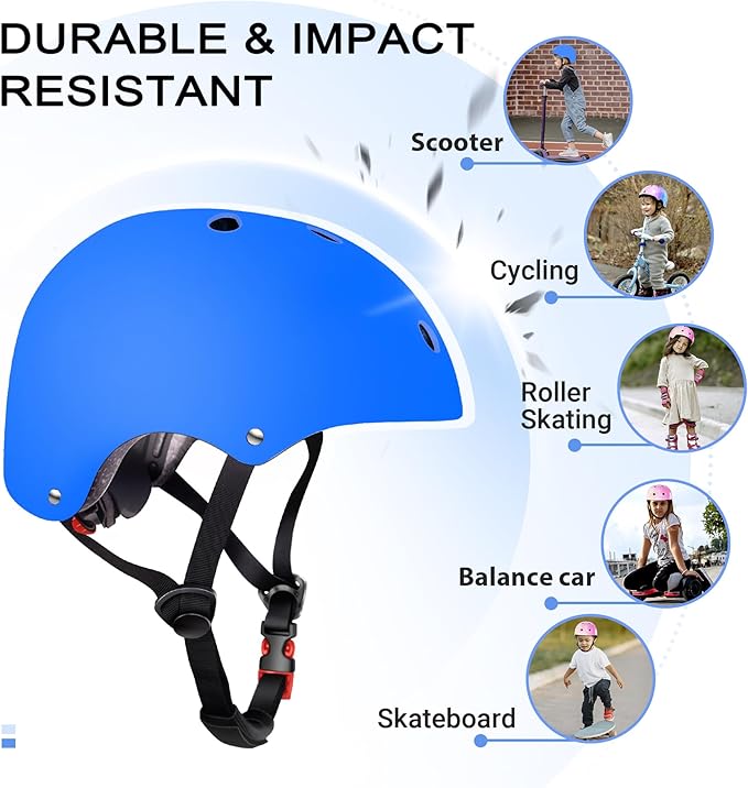 Kids Bike Helmet for 2-3-5-8-14 Ages Girls,Boys,Toddler,Kids and Youth, Ventilation and Impact Resistance Toddler Bike Helmet for Multi-Sport Bicycle Scooter Inline Roller Skate and Skateboarding
