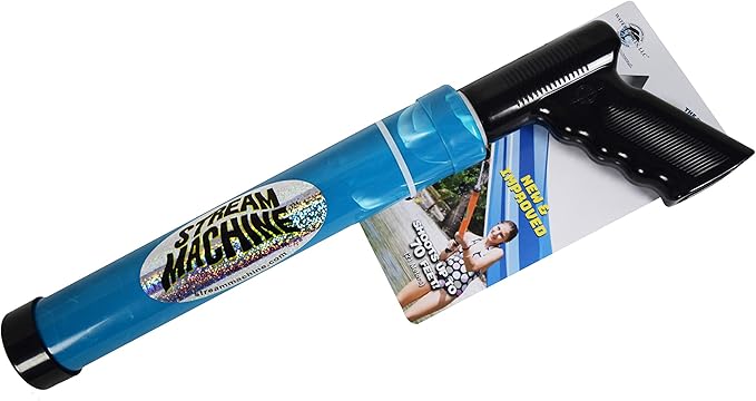 Stream Machine Water Gun Launcher TL-600 17 Inch Single Barrel Water Launcher, Water Soaker Gun Shoots 40+ ft, Pool Squirt Gun for Outdoor Summer Fun, Model Number: 80005