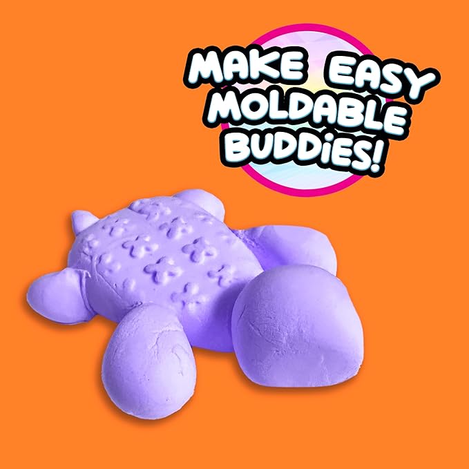 Compound Kings Fluffy Butter Cloudz Scented Large Slime Bucket for Kids – Soft, Squishy, Non-Toxic Sensory Toy | Purple Grape Slime Gift