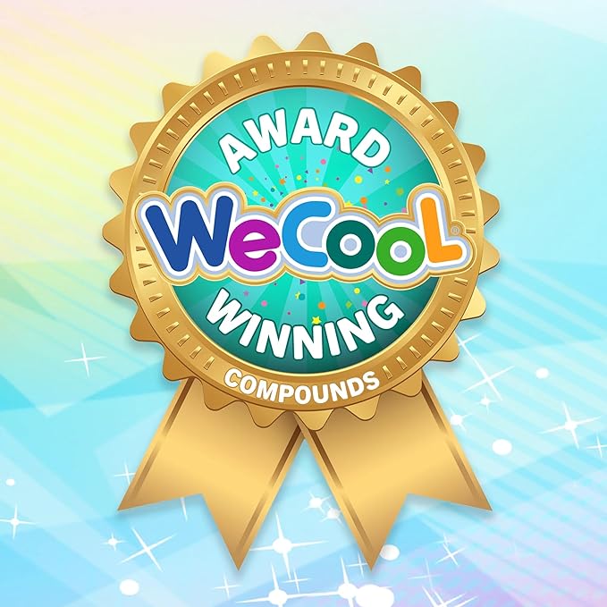 COMPOUND KINGS Fluffy Butter Cloudz Compound Bucket for Girls & Boys | Sensory Toys | Non-Toxic & Non-Sticky | Stress Relieving Tactile | (White Marshmallow)