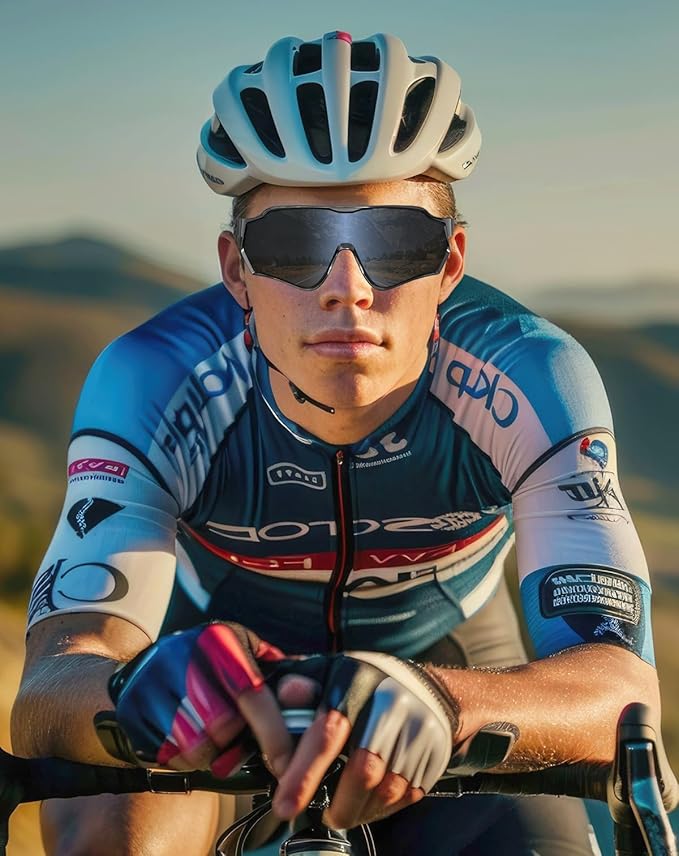 BEACOOL Polarized Running Sunglasses for Men Women UV400 Protection TR90 Sport Sunglasses for Fishing Cycling Baseball