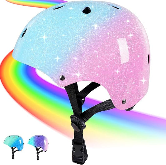 Kids Bike Helmet for 3-5-8-14 Years Kids Girls Boys Youth Bicycle Helmet for Scooter Balance Bike Roller Skating Skateboard Helmet