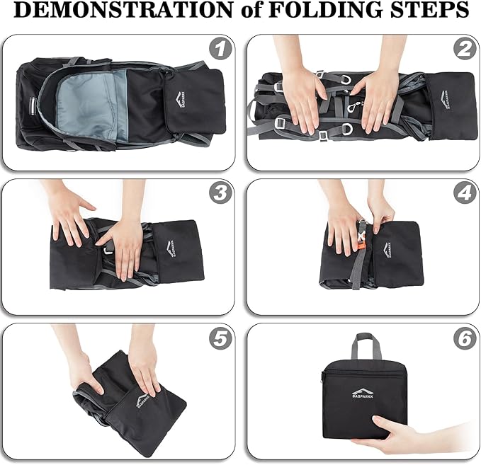 Hiking Backpack,Large 35L Travel Backpacks for Men Women,Water Resistant Ultra Lightweight Foldable Packable Camping Daypack for Outdoor Sports