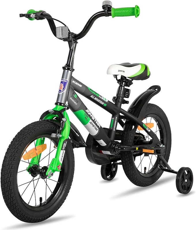 JOYSTAR New Berry Kids Bike for Boys and Girls Ages 3-12 Years Old, 12 14 16 Inch Kids Bicycles with Training Wheels, 20 Inch Bike with Kickstand, Multiple Colors
