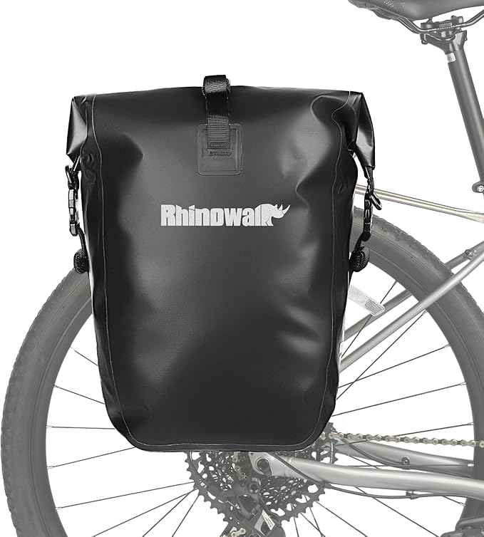 Rhinowalk Bike Bag Waterproof Bike Pannier Bag for Bicycle Cargo Rack Saddle Bag Shoulder Bag Laptop Pannier Rack Bicycle Bag Professional Cycling Accessories