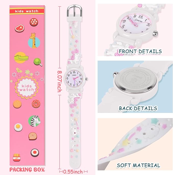 Toddler Watches for Girls - Best Toys Gifts for Girls Age 3 4 5 6 7 8