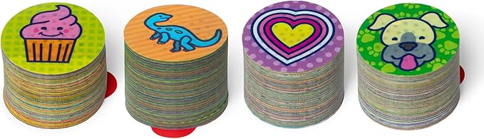Melissa & Doug Sticker Wow!™ Mini Activity Pad and Refill Stickers 4-Pack (Dinosaur, Pets, Favorite Things, Surprise Pack 1) – 200 Stickers Each (800 Total) for Any Sticker Stamper (Not Included)