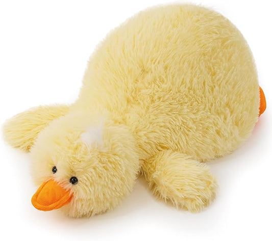 24" Yellow Duck Stuffed Animals, Soft Duck Plush Toys, Ducking Stuffed Animal, Fluffy Stuffed Animals, Cute Farm Plush Toy for Kids Adults Pets on Birthday Christmas