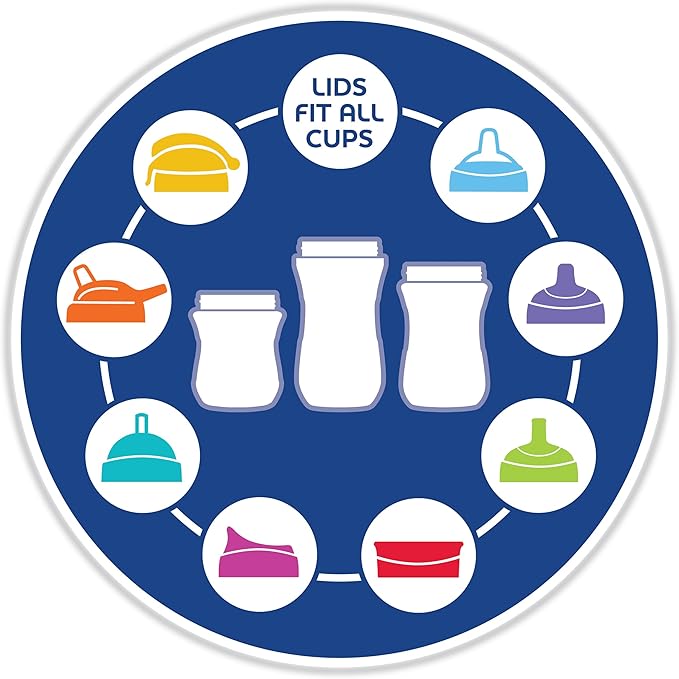 Chicco Double-Wall Insulated Sippy Cup with Bite-Proof Rim Spout and Spill-Free Lid 9oz. | Top-Rack Dishwasher Safe | Easy to Hold Ergonomic Indents | Teal/Pink/Floral, 2pk | 12+ months