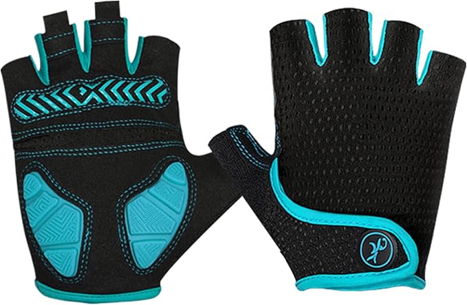 MOREOK Cycling Gloves Bike Gloves for Men/Women-[5MM Gel Pad] Half Finger Bicycle Biking Gloves for Cycling/Weight Lifting/Gym/Motorcycle/Outdoor Sports