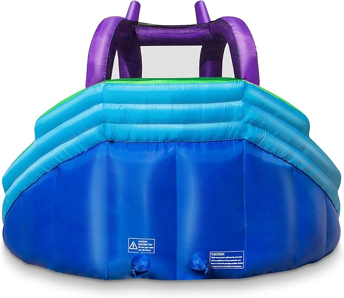 Cloud 9 Bounce House for Kids with Climbing Wall, Water Slide, and Pool - Includes Blower