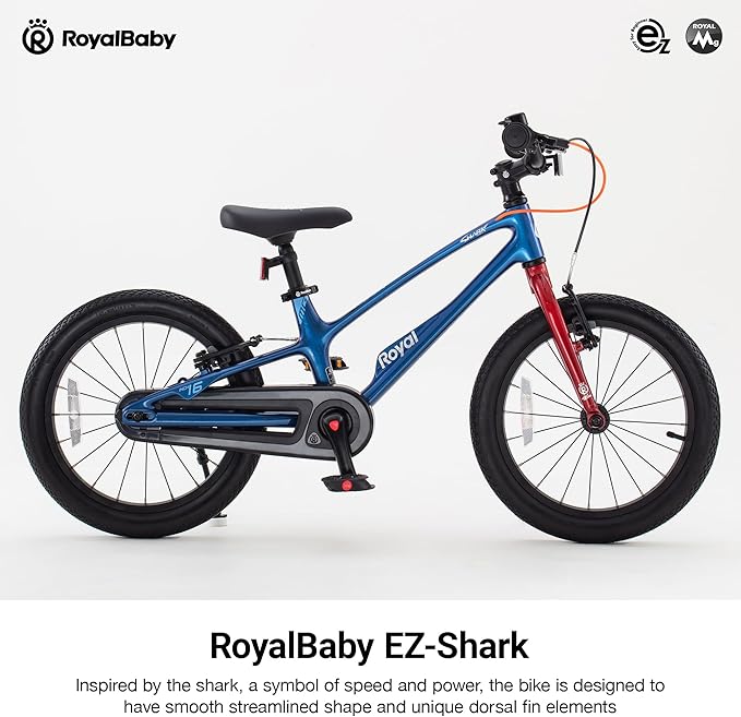 RoyalBaby Magnesium Kids Bike Lightweight Alloy Children Sport Bicycle 14/16/18 Inch Wheel for Boys Girls Ages 3+ Years