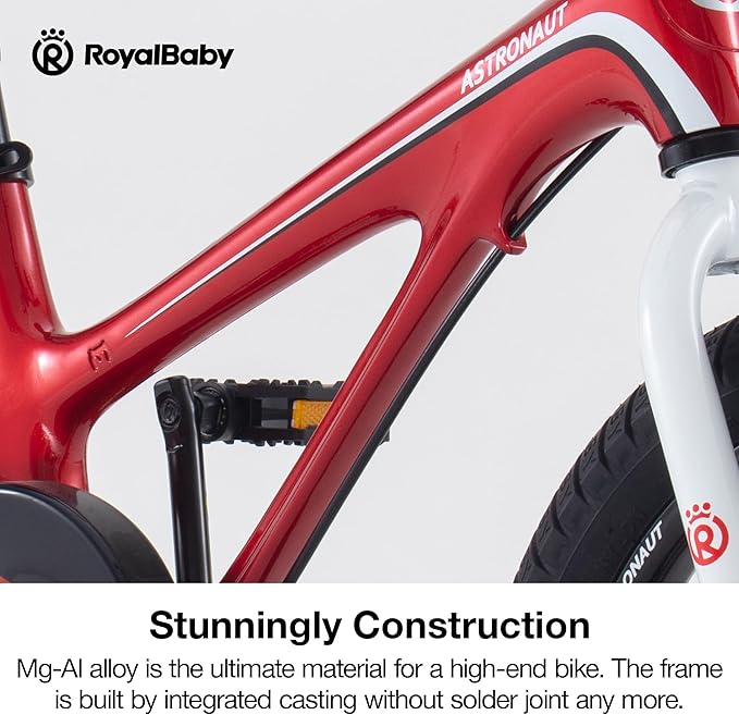 RoyalBaby Magnesium Kids Bike Lightweight Alloy Children Sport Bicycle 14/16/18 Inch Wheel for Boys Girls Ages 3+ Years