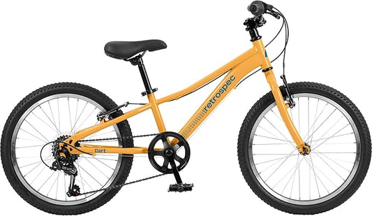 Retrospec Dart 20 & 24 Inch Kids Bike - 7-Speed Hybrid Bicycle for Ages 6-11 with 29in All-Season Tires & Shock Absorption - Adjustable Height Youth Bike with V-Brakes & Smooth Gear Shifting