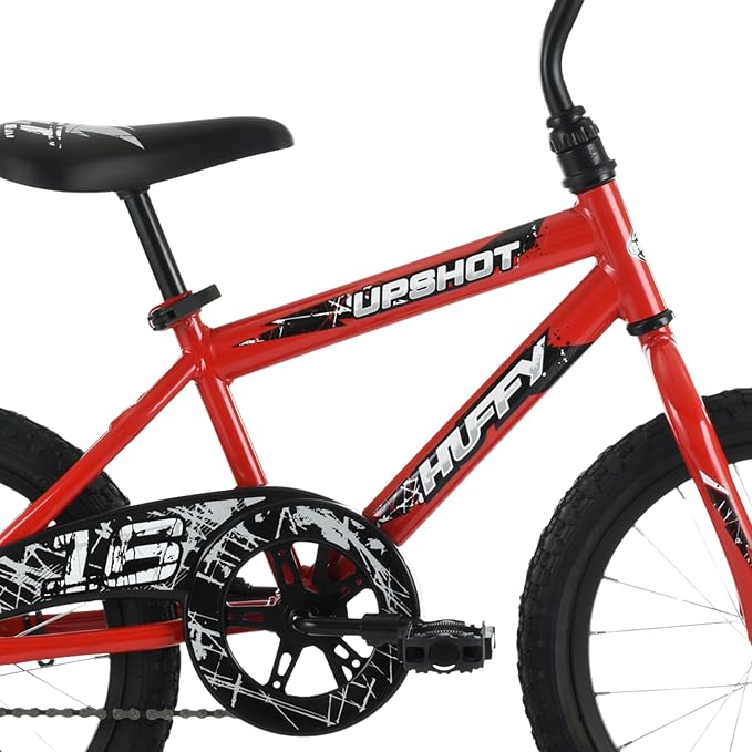 Huffy Upshot 12/16/20 Inch Boys' Bike for Kids, Ages 3+ Years Old, Multiple Color Options, Removable Training Wheels (12" and 16" Only), BMX Design, Designed for Growth, Durable, Easy Assembly