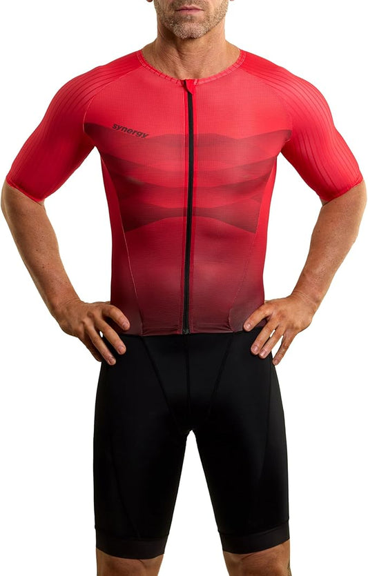 Synergy Triathlon Tri Suit - Men's Pro Short Sleeve Trisuit