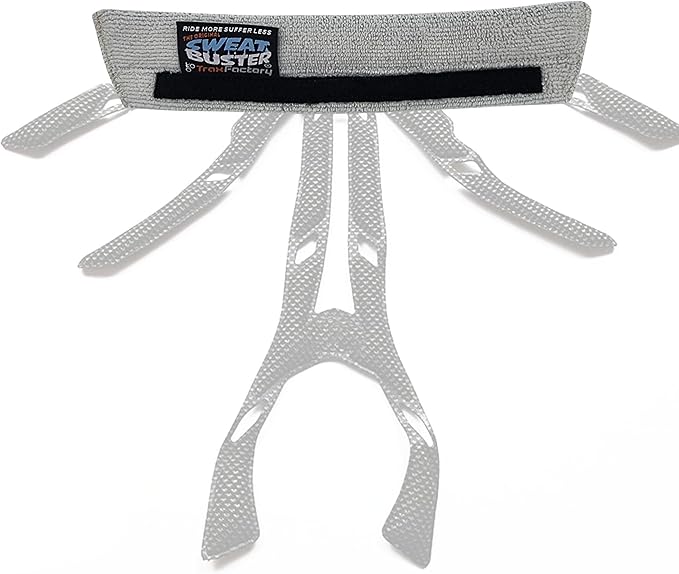 Skinny Bike Helmet Sweatband. Stops Dripping Sweat. Premium Comfort, Simple Helmet Integration & Quick Removal for Washing. All Cycling Helmets