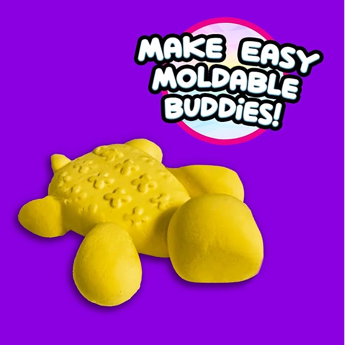 Compound Kings Fluffy Butter Cloudz Scented Large Slime Bucket for Kids – Soft, Squishy, Non-Toxic Sensory Toy | Yellow Banana Slime Gift