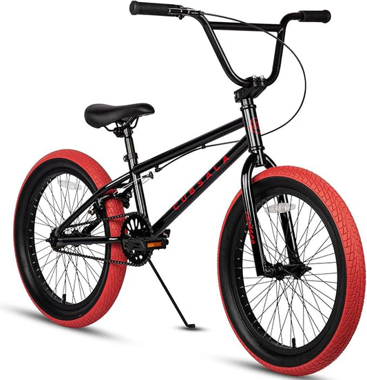 Freestyle BMX Bike, 18 20 Inch Kids Bicycle for 5-13 Years Old Kids and Beginner Level Rider, Multiple Colors