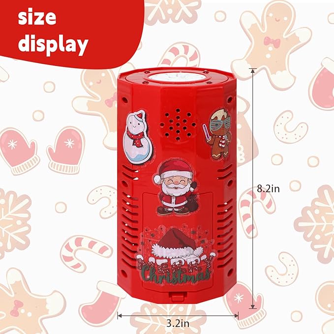 Fireworks Bubble Machine with DIY Sticker,Portable Automatic Bubble Machine with Lights and Closeable Music/DIY Sticker,Bubble Maker Toys for Kids & Adults Outside Activities Parties Wedding Christmas