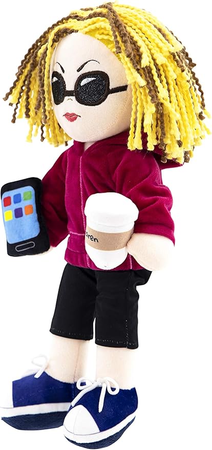 Taylor Toy Karen Rag Doll, Funny Plush Doll for Adults & Kids - Hilarious White Elephant Gift, Novelty Stuffed Toy, Stocking Stuffer, Gag Present, Mother’s Day Joke Gift, Birthdays & Any Occasion