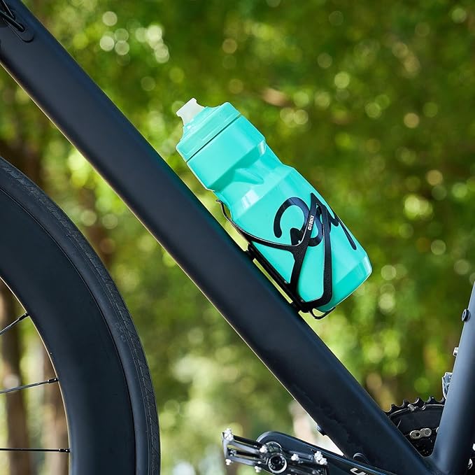 Corki Cycles Bike Water Bottle Holder Aluminum Alloy, Universal Bike Water Bottle Cage for Road, Mountain and Gravel Bikes -1 Pack - Black