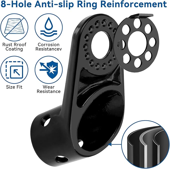 Bike Trailer Hitch - Coupler Hitch for Instep and Schwinn Bike Trailers, Removable Bike Trailer Attachment Connector Parts for Dog/Kid Trailers, General Use