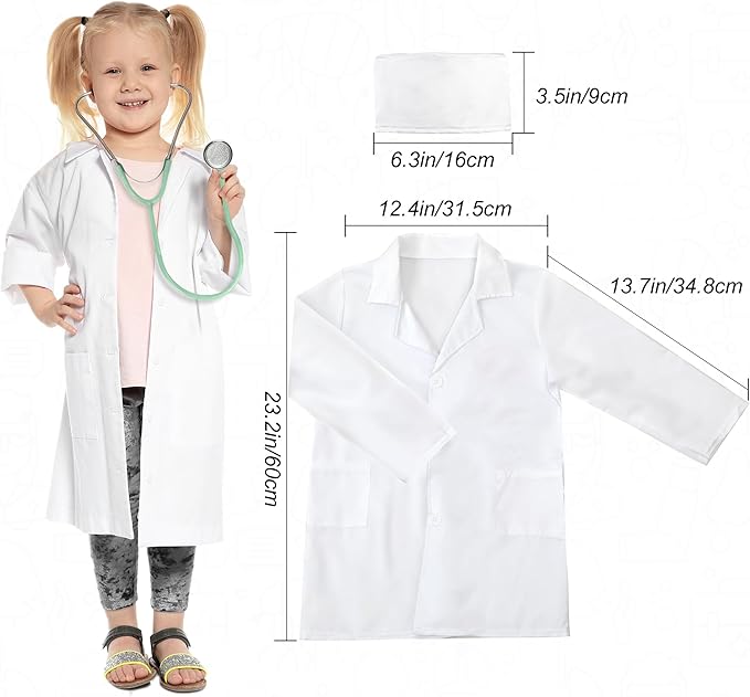 Durable Doctor Kit for Kids, 27 Pcs Deluxe Pretend Play Medical Kit Toy with Real Stethoscope, Doctor Kit for Toddlers Boys Girls Christmas Birthday Gift (Green)