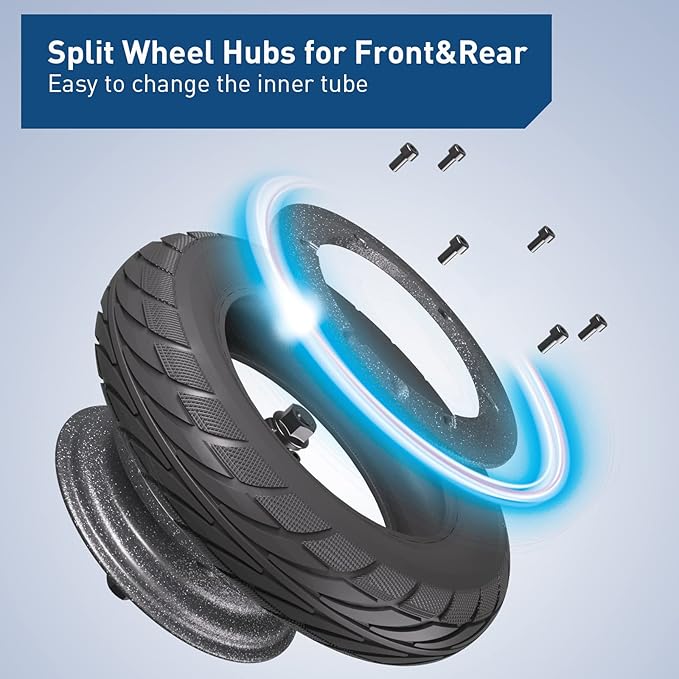 Hiboy S2 Pro/S2 MAX Electric Scooter, 500W Motor, 10" Solid Tires, 25-40.4 Miles Range, 19 Mph Folding Commuter Electric Scooter for Adults (Optional Seat)