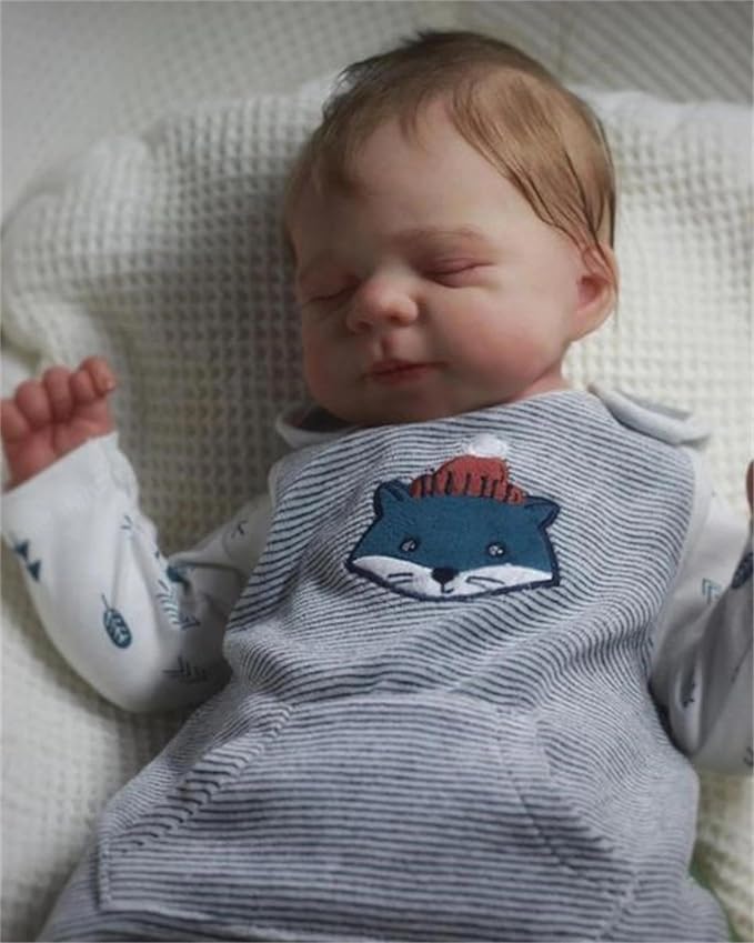 Anano Real Life Baby Dolls Silicone Realistic Babies Baby Doll Realistic Newborn Babys Dolls for 2+ Year Old Kids Silicone Reborn Babys Doll Bebes Reborn Reborns Babies