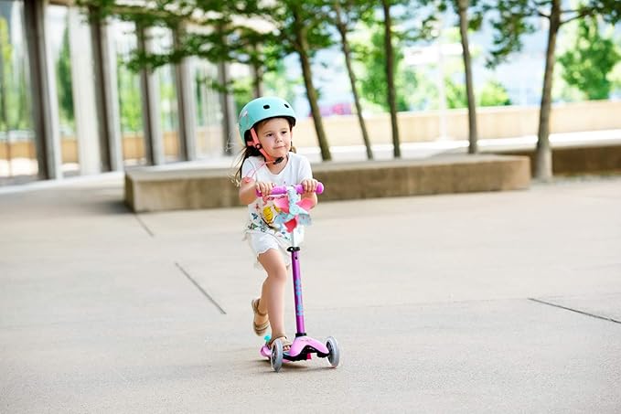 Micro Kickboard - Mini Deluxe - Three Wheeled, Lean-to-Steer Swiss-Designed Micro Scooter