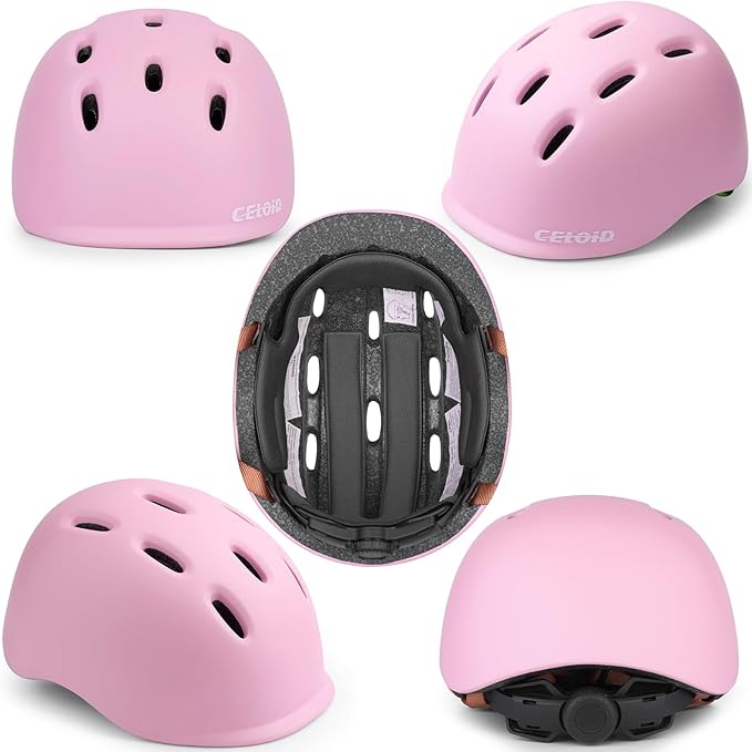 Kids Bike Helmet,Toddler Cyling Helmets for Ages 5-8-9-10-12-14-16Years Youth Boys & Girls,Child Adjustable Multi-Sport Bicycle Skateboard Roller Skate Scooter Balance Skateboarding Helmet