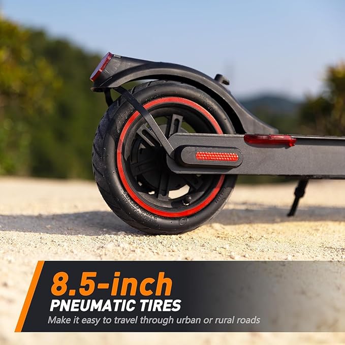 Electric Scooter, 650W/500W/350W Powerful Motor, 22/18 MPH Top Speed, 23/21 Miles Long Range, 10"/8.5" Pneumatic Tires, Smart App, UL Certified Foldable Commuting Electric Scooter for Adults and Teens