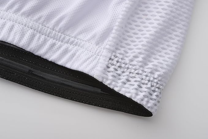 GCRFL Men's Cycling Jersey Set Road Bike Shorts Sleeves Jersey Zipper Pokcet Bib Shorts with Padded, Cycling Clothing kit Men