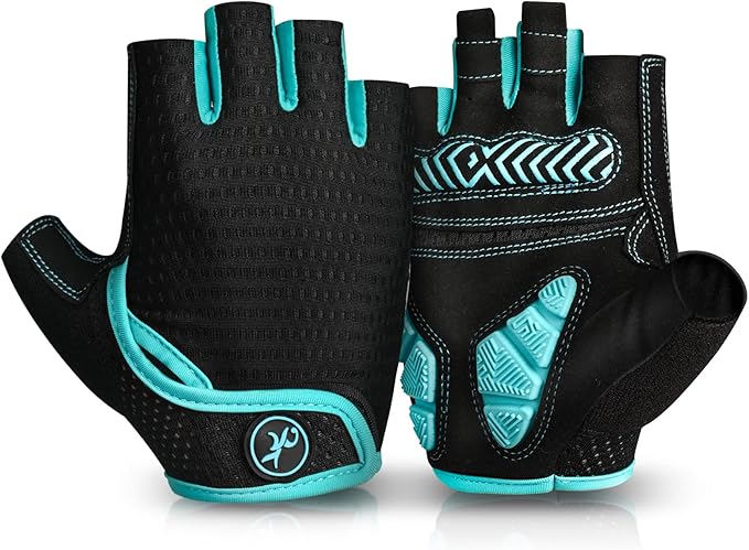 MOREOK Cycling Gloves Bike Gloves for Men/Women-[5MM Gel Pad] Half Finger Bicycle Biking Gloves for Cycling/Weight Lifting/Gym/Motorcycle/Outdoor Sports