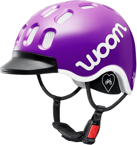 woom Kids’ Bike Helmet, Adjustable Children's Pinch-Free Helmet for Roller Skating & Scooting, Safe Bicycle & Cycling Helmet for Boys & Girls (1-14 Years Old)