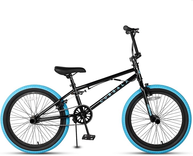 Freestyle BMX Bike, 18 20 Inch Kids Bicycle for 5-13 Years Old Kids and Beginner Level Rider, Multiple Colors