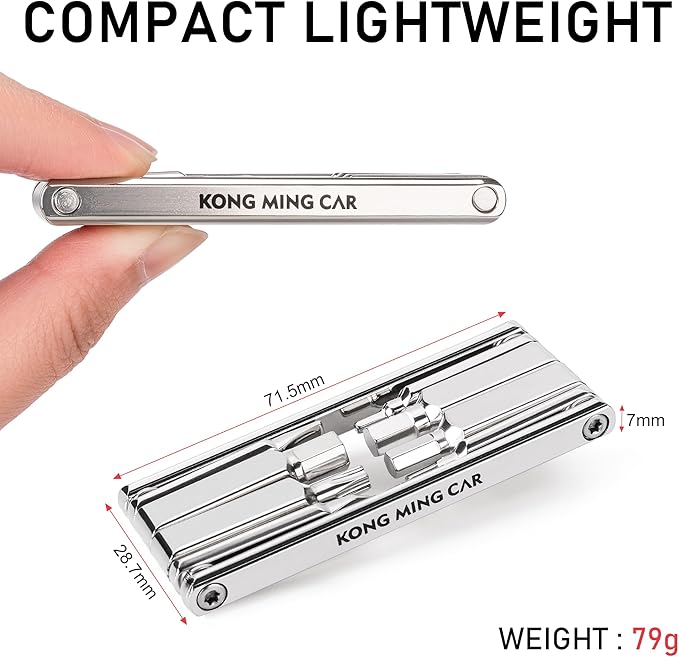 Bike Repair Tool Kit-Co2 Inflator Kits With Co2 Cartridges,8 In 1 Multi Tools, Saddle Bag, Tire Tube Patches & Tire Levers Included- Bike Maintenance Emergency Repair Tool Kit