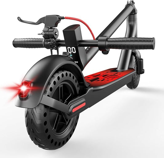 Electric Scooter for Adults, Peak 500W/650W Motor, 19/21 MPH Max Speed, 21/23 Miles Range, 36V Battery, 8.5" Solid Tires, App Control, Lightweight, Foldable Electric Scooter for Commuting, UL2272