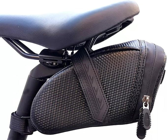 Bicycle Seat Bag Water Proof,Bike Pack Under Seat,Wedge Saddle Bag for Bike,Cycling Accessories