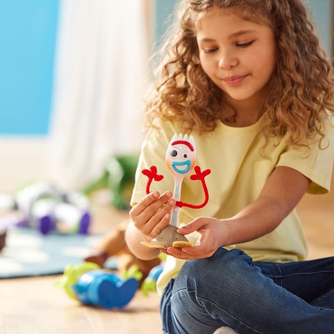Disney Store Official Talking Action Figure from Toy Story, Features Sounds and Phrases from The Movies, Interacts with Other Figures and Toys – Forky