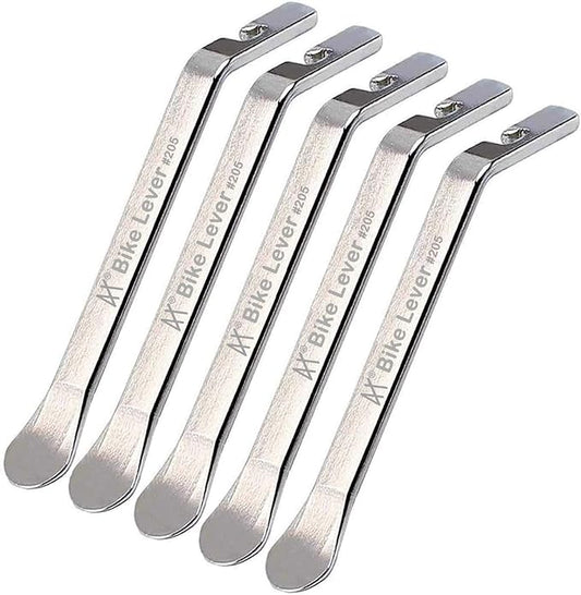 Premium Bicycle Tire Lever Tyre Spoon Iron Changing Tool, Bike Tire Levers Premium Stainless Steel Levers to Repair Bike Tube, Best Tire Changing Tool