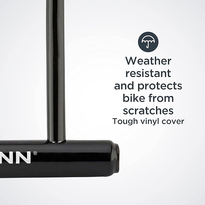 Schwinn Basic U Lock Bike with 2 Keys, Anti Theft Bicycle Lock, Black, Security Level 4