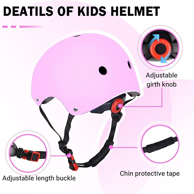 Kids Bike Helmet for 2-3-5-8-14 Ages Girls,Boys,Toddler,Kids and Youth, Ventilation and Impact Resistance Toddler Bike Helmet for Multi-Sport Bicycle Scooter Inline Roller Skate and Skateboarding
