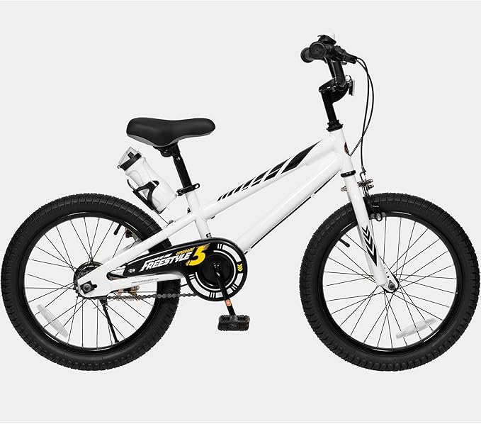 RoyalBaby Kids Bike EZ Balance to Pedal Dual Handbrake Toddlers Boys Girls Bicycle 12-20 Inch for Age 3-10 Years