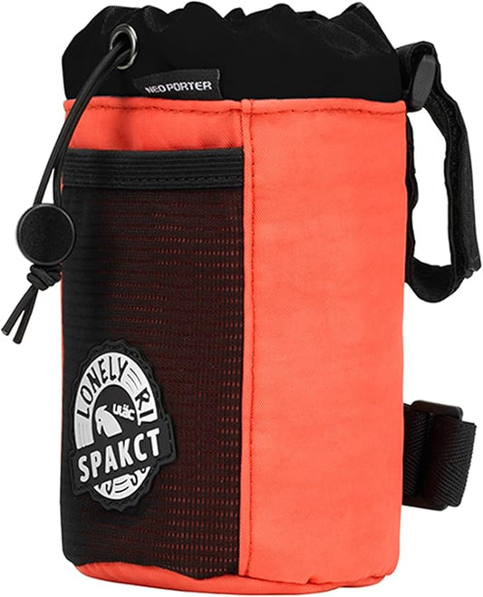 Bike Stem Bag,Bike Handlebar Bag,Top Tube Bike Bag,Waterproof Bicycle Frame Bag,Bike Bags for Bicycles,bicycle basket,Bike Snack Bag, Accessories For cycling (orange)