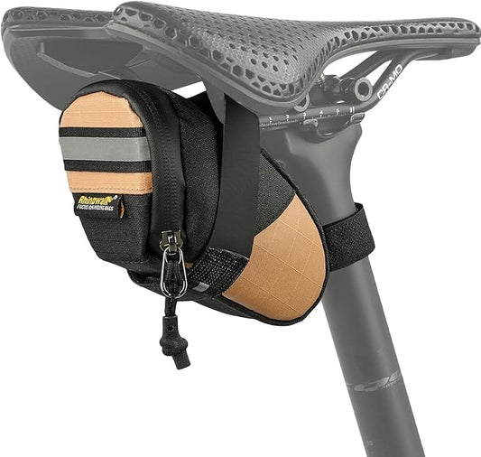 Rhinowalk Bike Seat Bag Bicycle Saddle Bag Cycling Under Seat Pouch for Mountain Road Biking and Commuting Trips