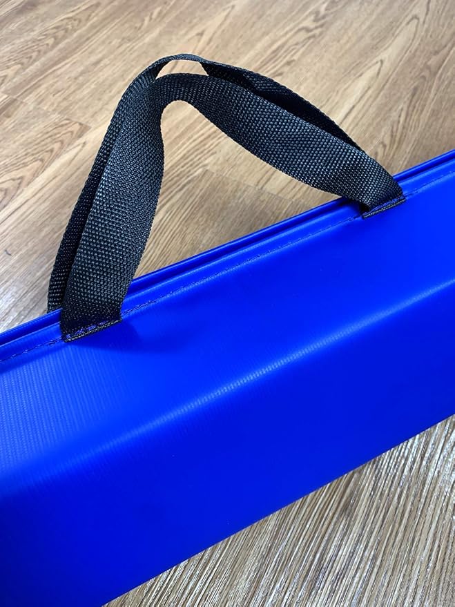 Balance Beam - Folding Floor Gymnastics Equipment for Kids, Non Slip Base - 6 FT to 10 FT for Home Gym Use